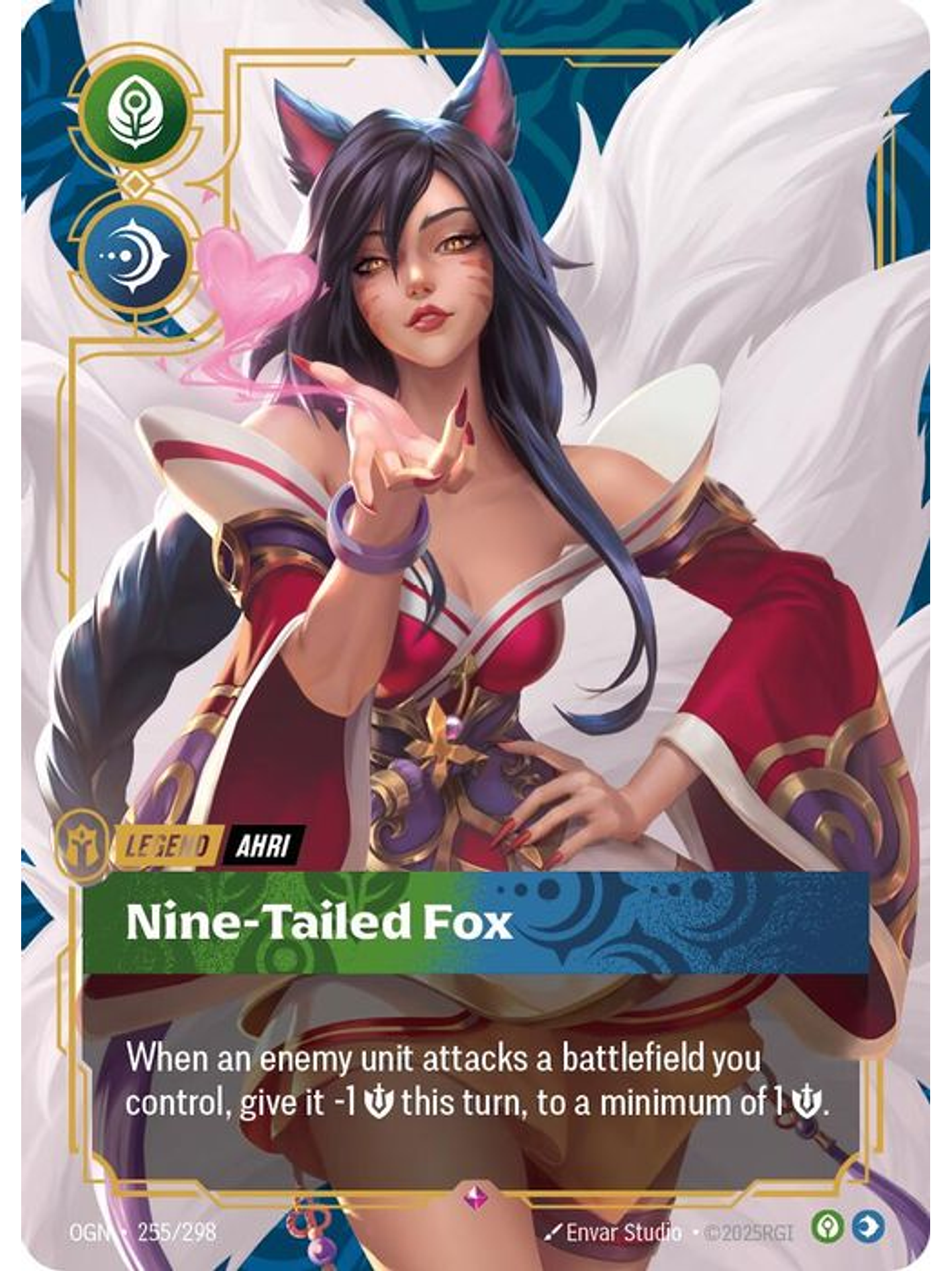 255/298 R Ahri - Nine-Tailed Fox 1