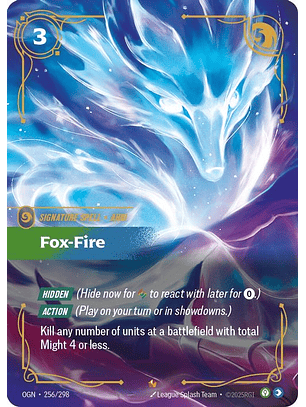 256/298 Epic Fox-Fire