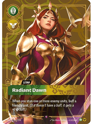 261/298 R Leona - Radiant Dawn