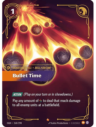 268/298 Epic Bullet Time