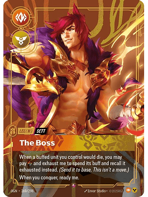 269/298 R Sett - The Boss