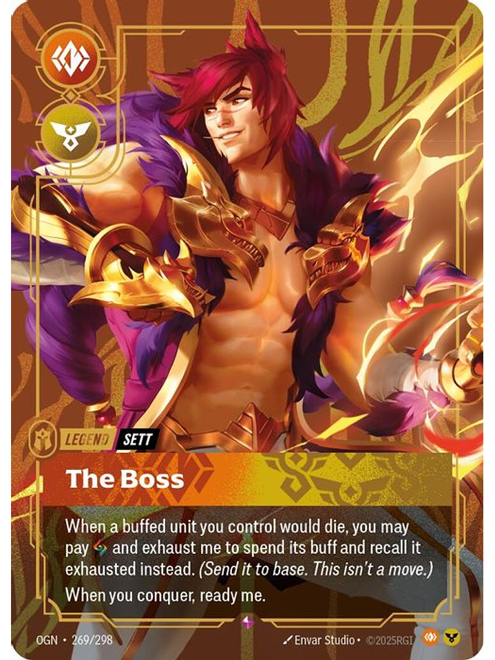 269/298 R Sett - The Boss 1