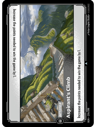 276/298 U Aspirant's Climb