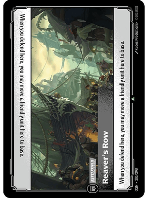 285/298 U Reaver's Row