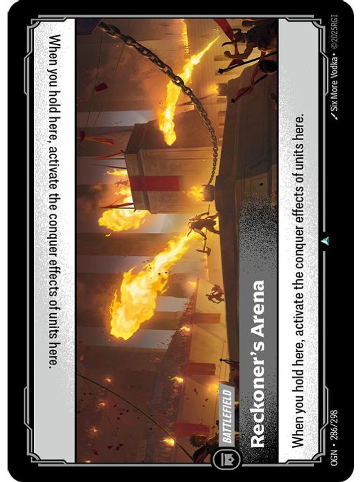 286/298 U Reckoner's Arena 1