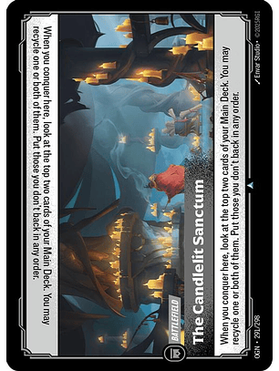 291/298 U The Candlelit Sanctum