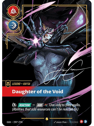 299*/298 (Alternate Art) Kai'Sa - Daughter of the Void