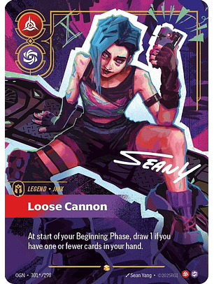 301*/298 (Alternate Art) Jinx - Loose Cannon