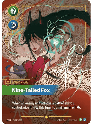 303*/298 (Alternate Art) Ahri - Nine-Tailed Fox