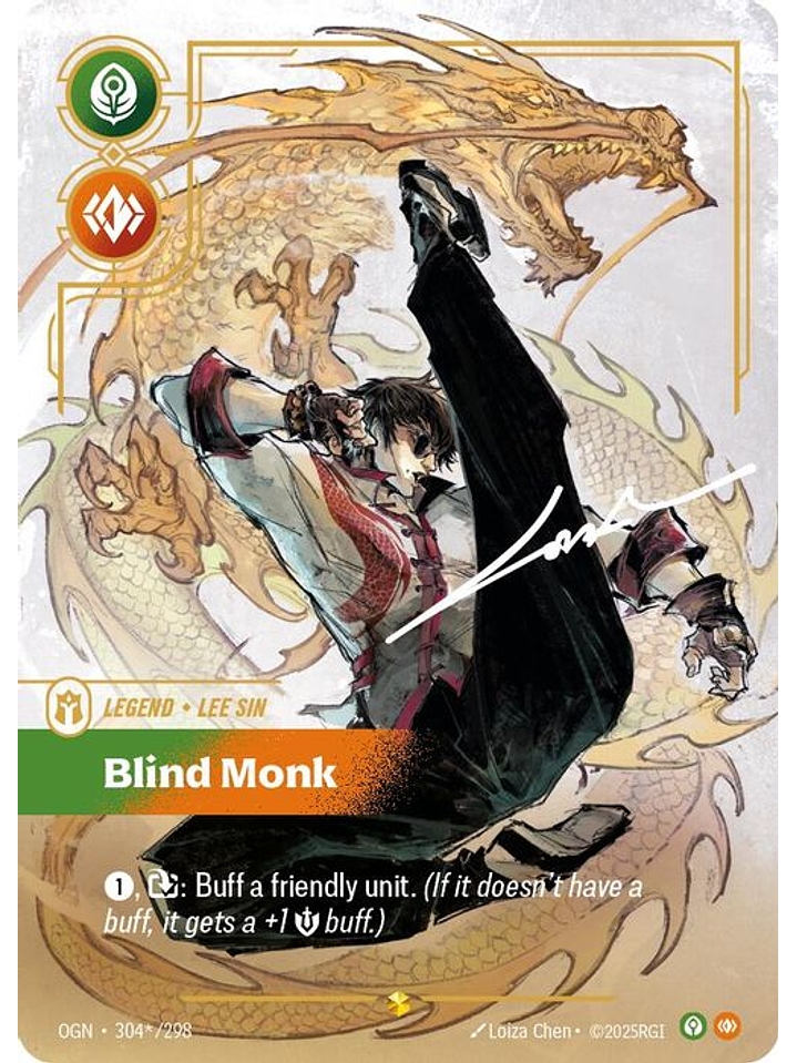 304*/298 (Alternate Art) Lee Sin - Blind Monk 1
