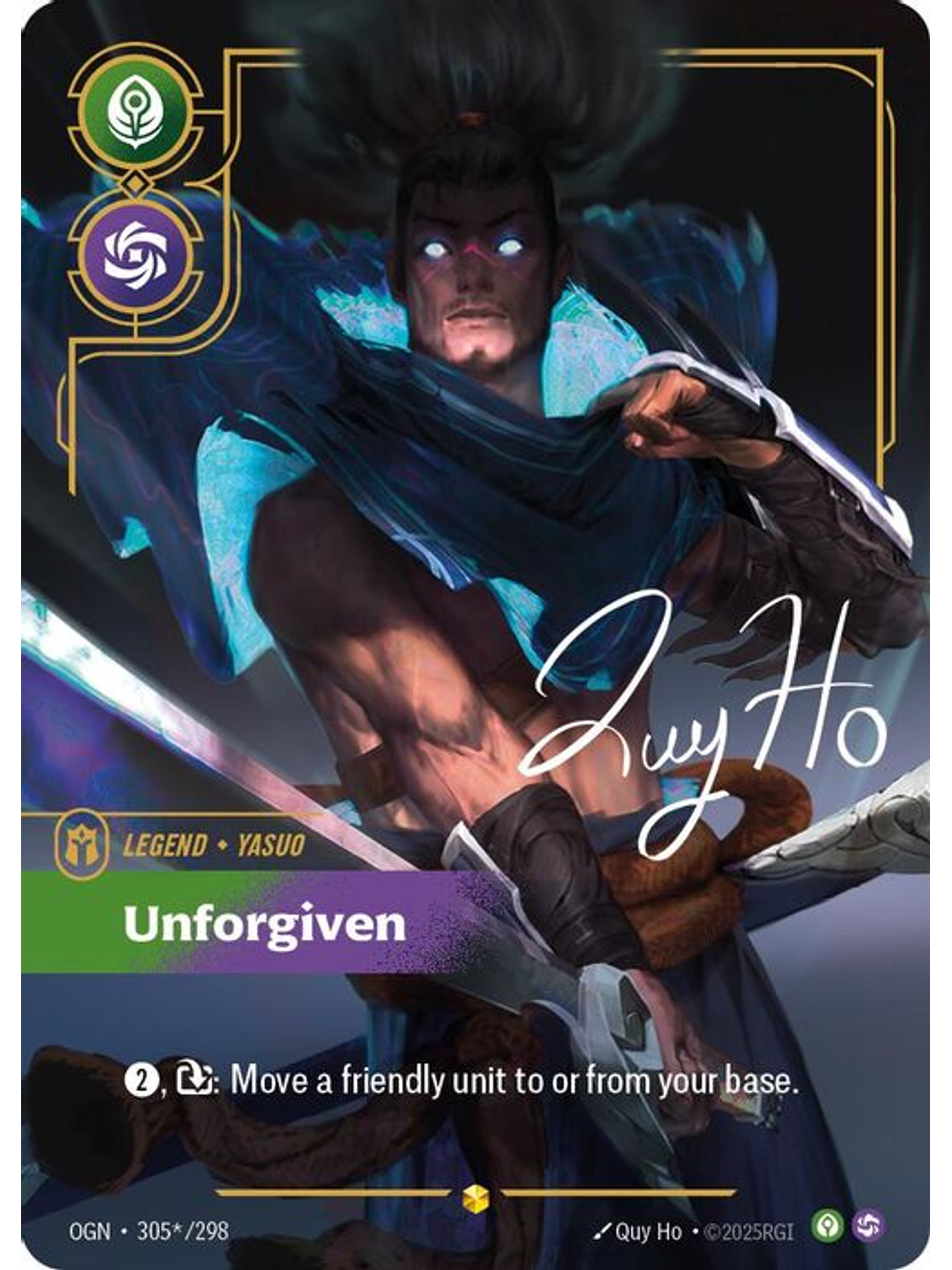 305*/298 (Alternate Art) Yasuo - Unforgiven 1