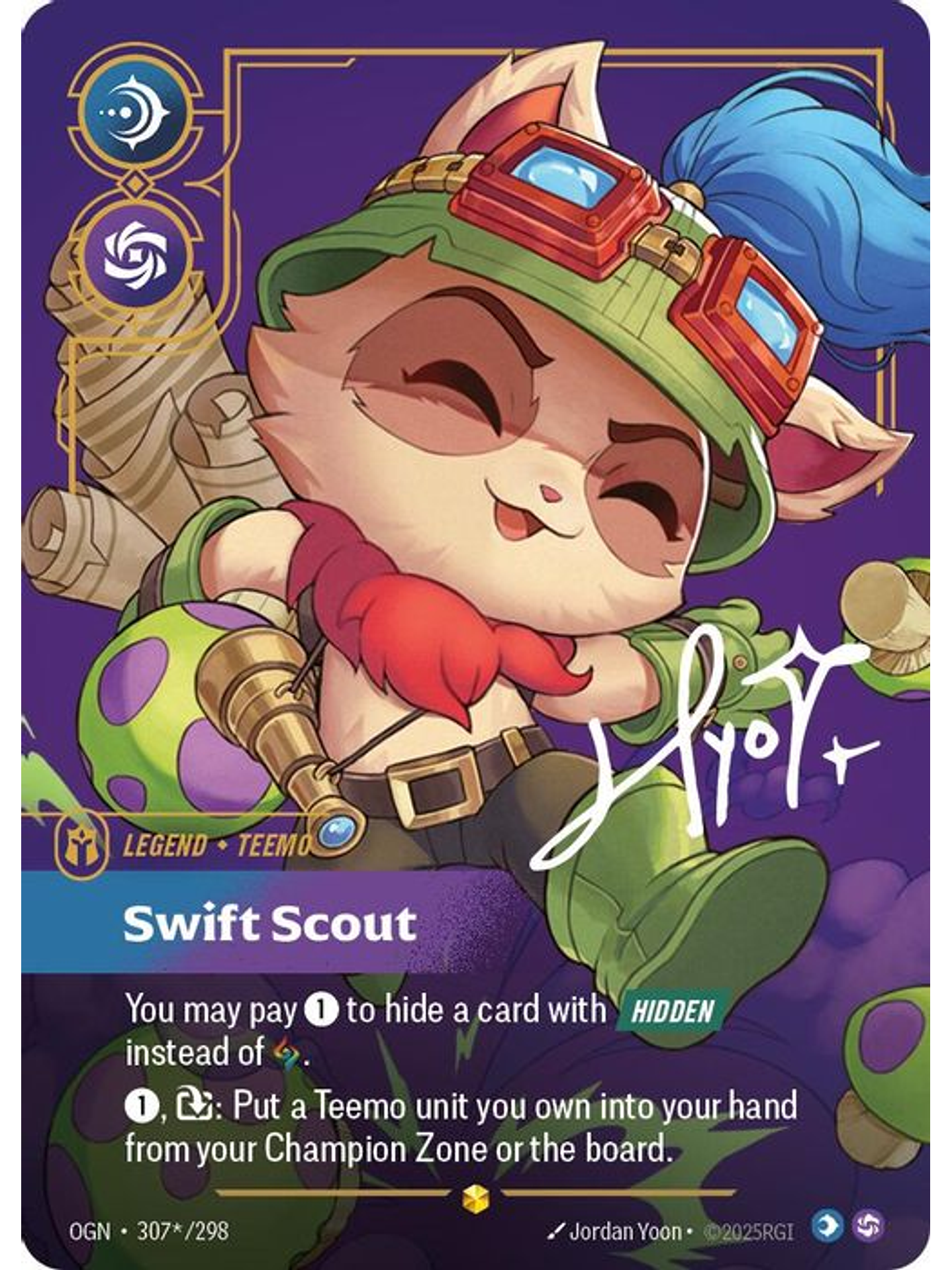 307*/298 (Alternate Art) Teemo - Swift Scout 1