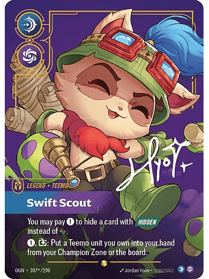 307*/298 (Alternate Art) Teemo - Swift Scout