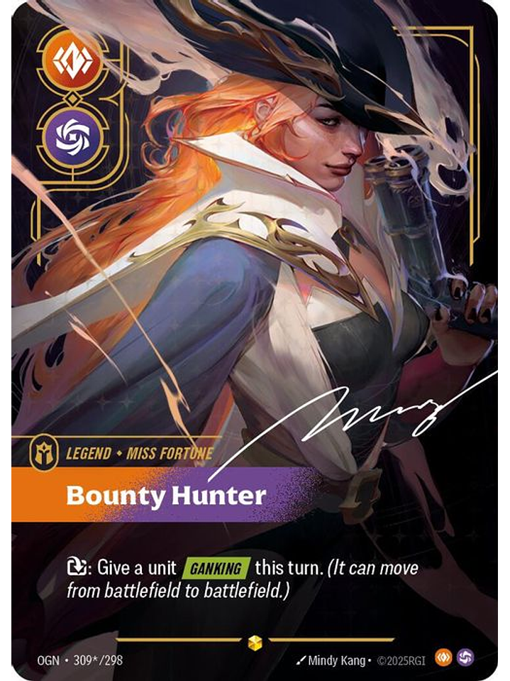 309*/298 (Alternate Art) Miss Fortune - Bounty Hunter 1