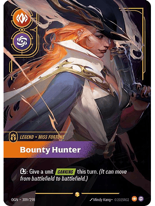 309/298 (Alternate Art) Miss Fortune - Bounty Hunter (Overnumbered)