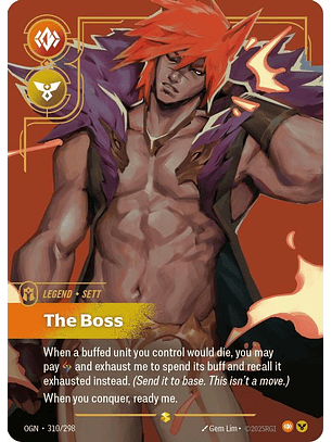 310/298 (Alternate Art) Sett - The Boss (Overnumbered)