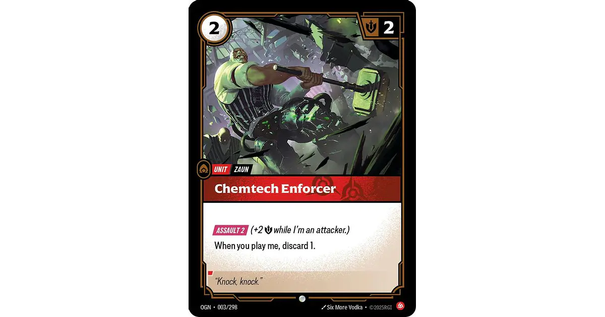 003/298 C hemtech Enforcer
