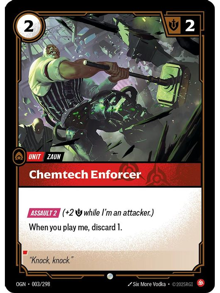 003/298 C hemtech Enforcer (FOIL) 1