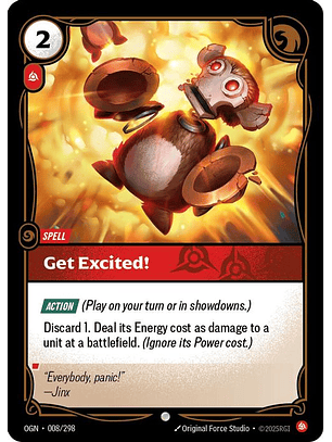 008/298 C Get Excited! (FOIL)