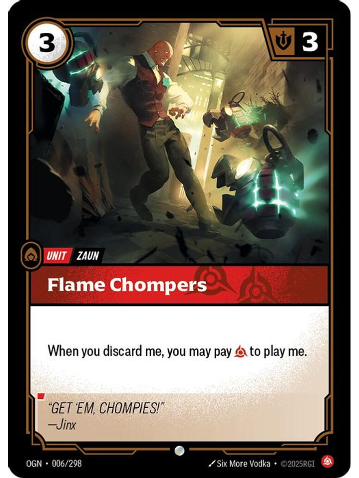 006/298 C Flame Chompers (FOIL) 1