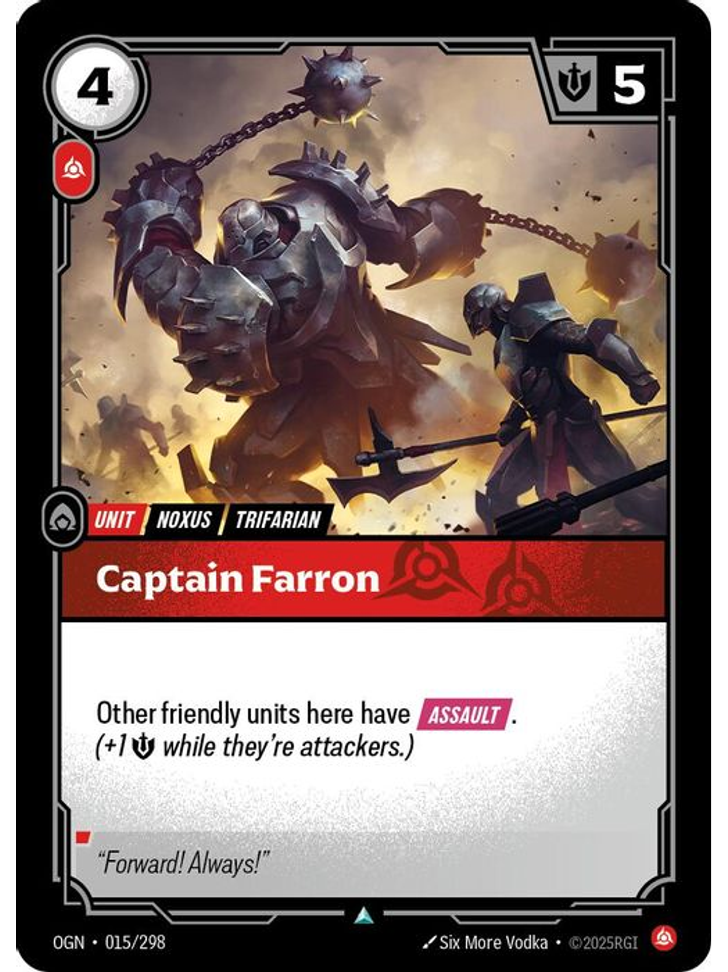 015/298 U Captain Farron (FOIL) 1