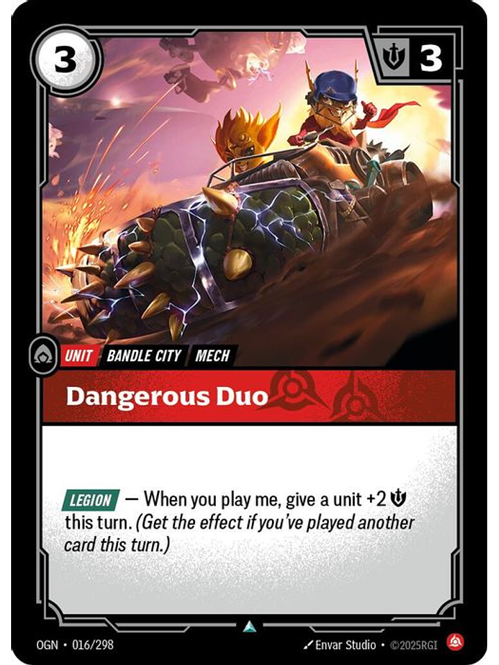 016/298 U Dangerous Duo (FOIL) 1