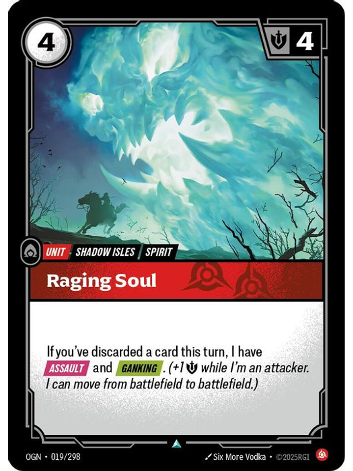 019/298 U Raging Soul (FOIL) 1