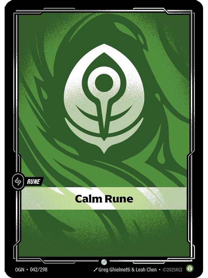 042/298 C alm Rune (FOIL) 1