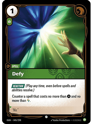 045/298 C Defy (FOIL)