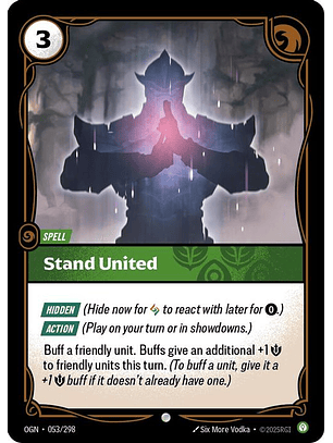 053/298 C Stand United (FOIL)