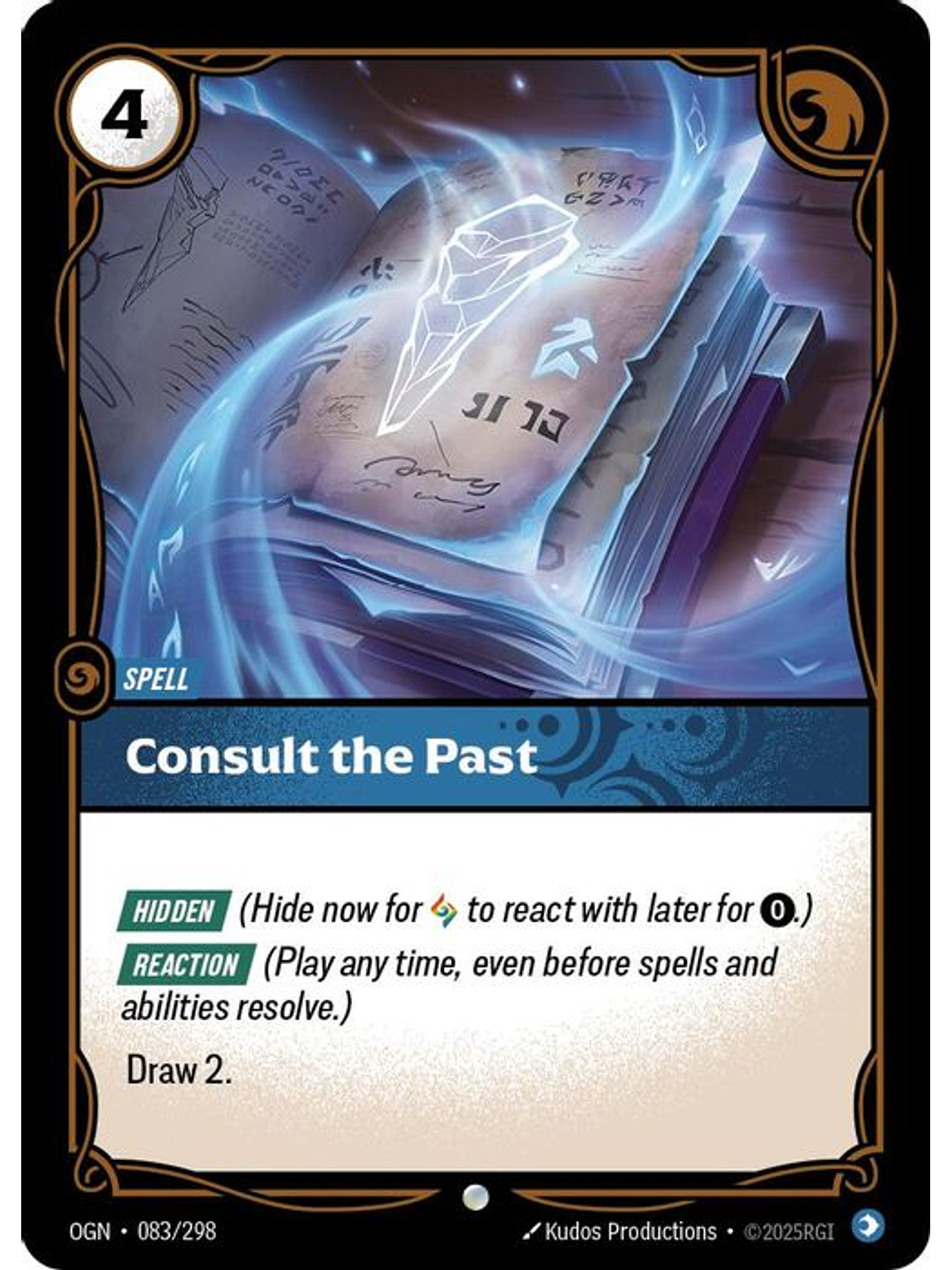 083/298 C onsult the Past (FOIL) 1