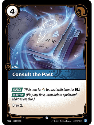 083/298 C onsult the Past (FOIL)