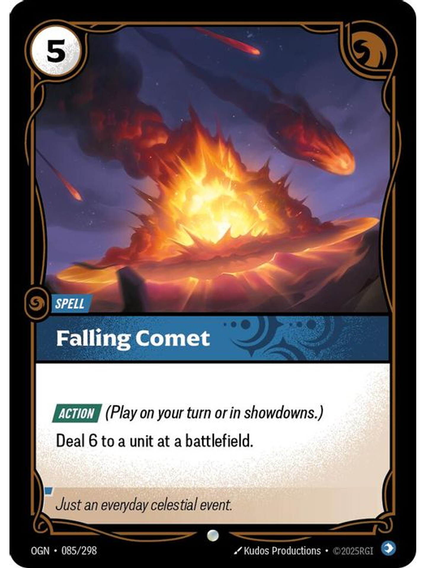 085/298 C Falling Comet (FOIL) 1