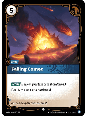 085/298 C Falling Comet (FOIL)