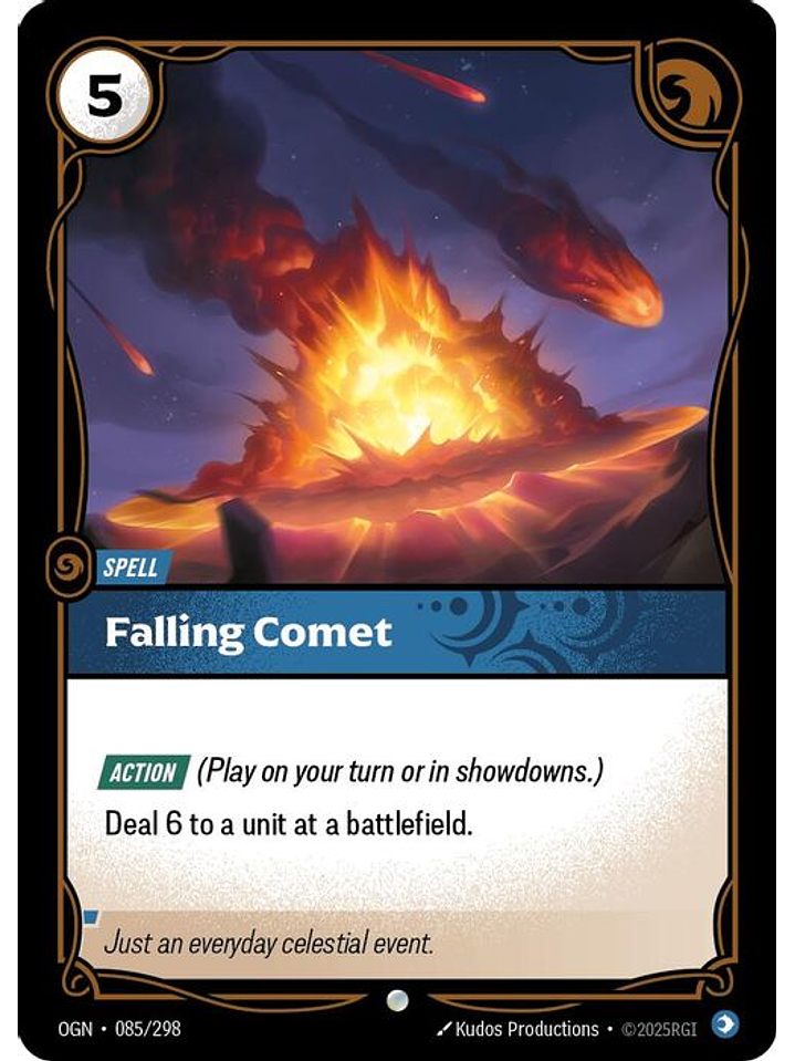 085/298 C Falling Comet (FOIL) 1