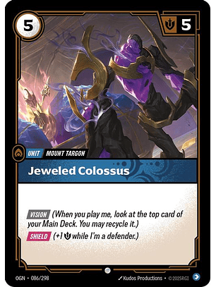 086/298 C Jeweled Colossus (FOIL)