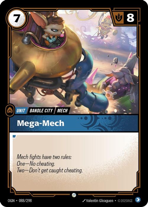 088/298 C Mega-Mech (FOIL)