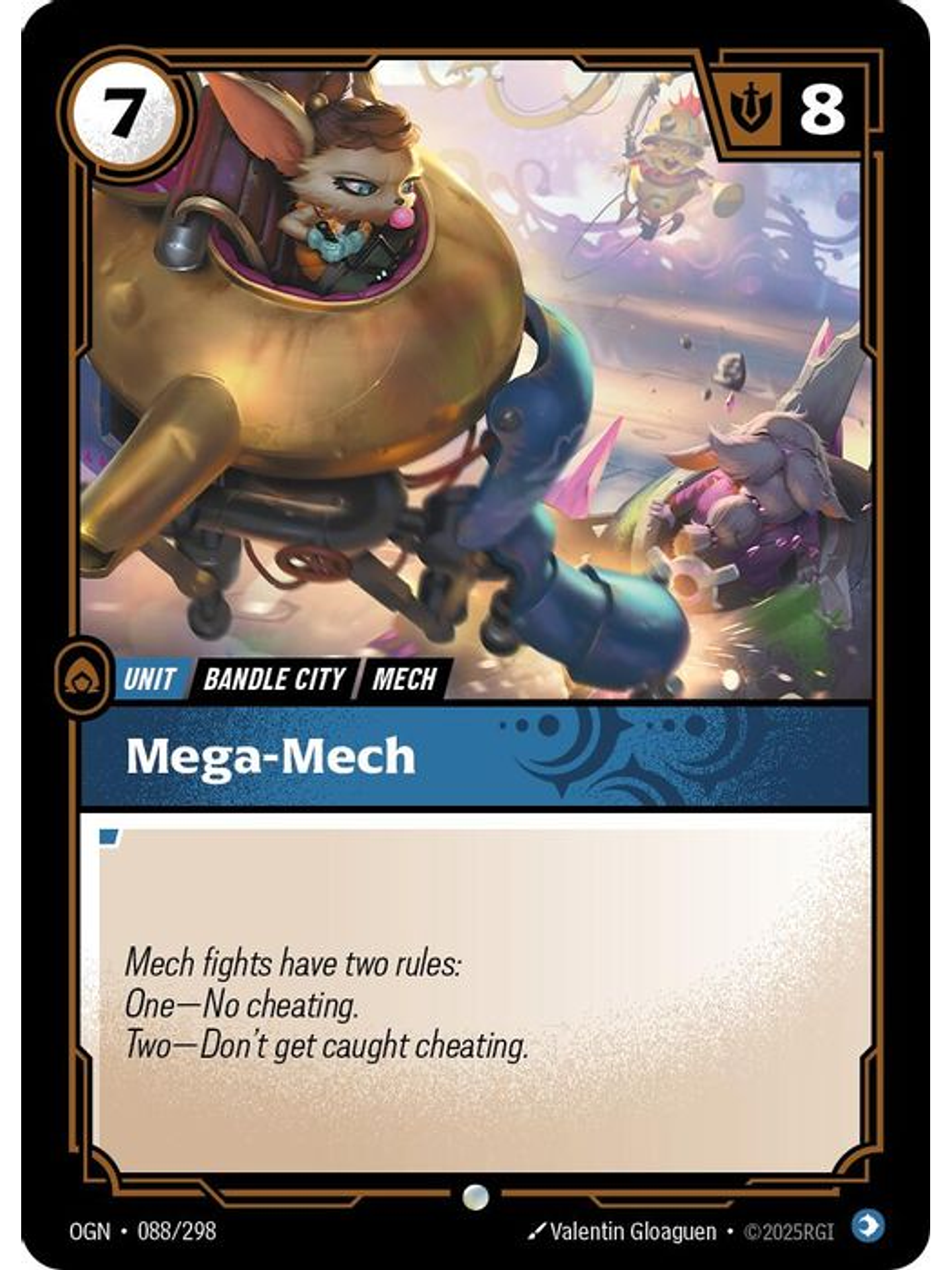 088/298 C Mega-Mech (FOIL) 1