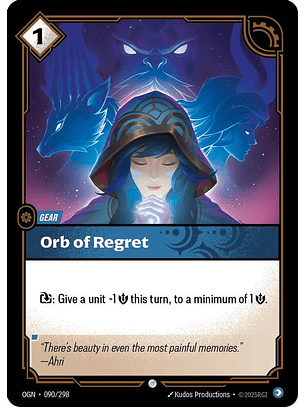 090/298 C Orb of Regret (FOIL)