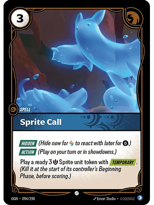 094/298 C Sprite Call (FOIL)