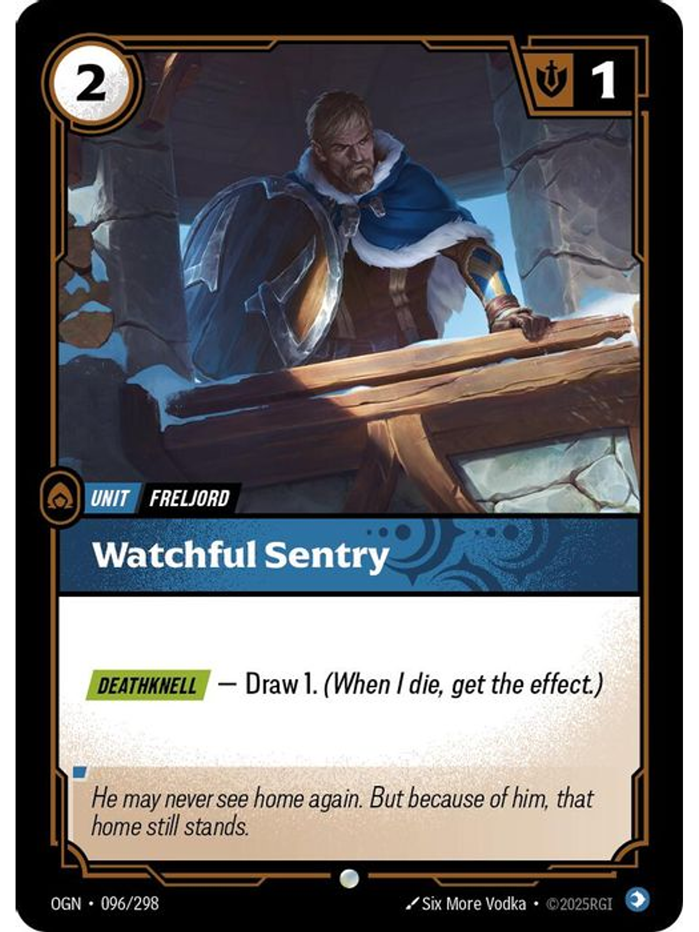 096/298 C Watchful Sentry (FOIL) 1