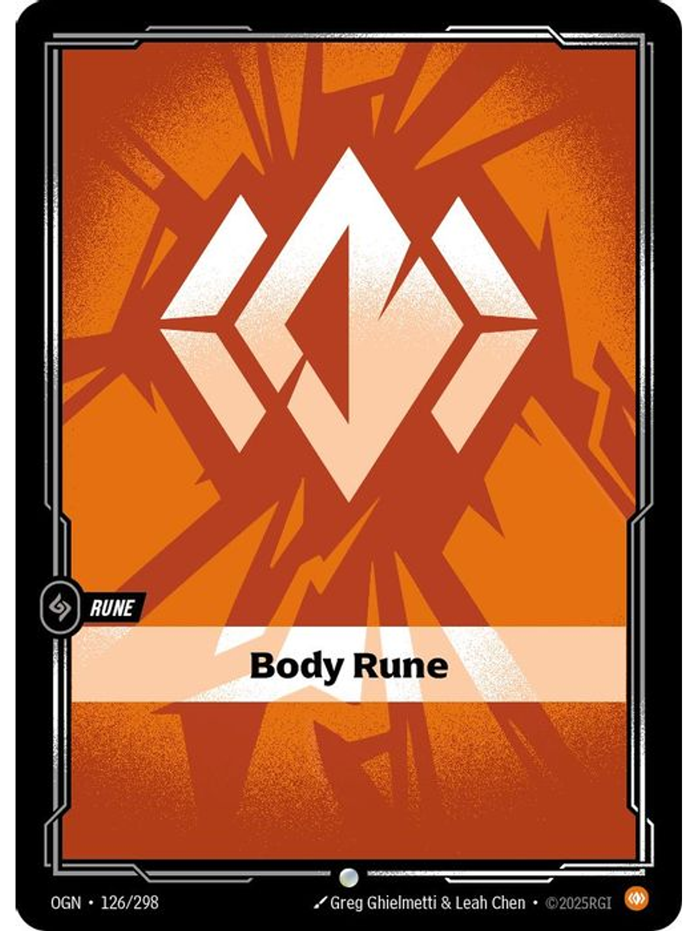 126/298 C Body Rune (FOIL) 1