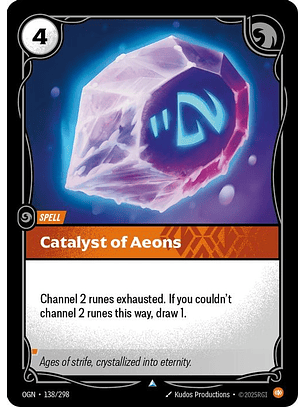 138/298 U Catalyst of Aeons (FOIL)