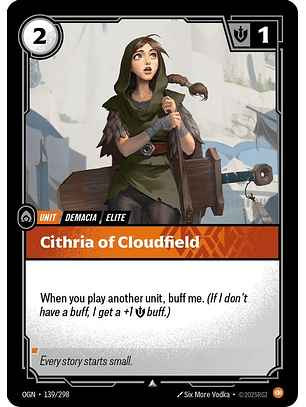 139/298 U Cithria of Cloudfield (FOIL)