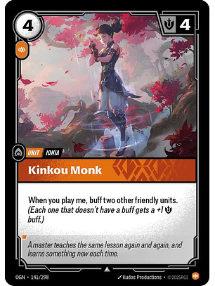 141/298 U Kinkou Monk (FOIL)