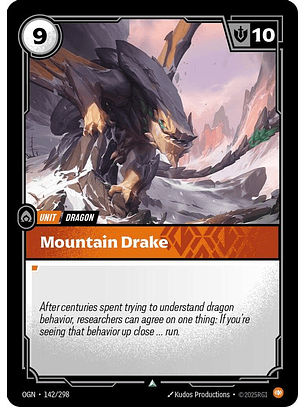 142/298 U Mountain Drake (FOIL)