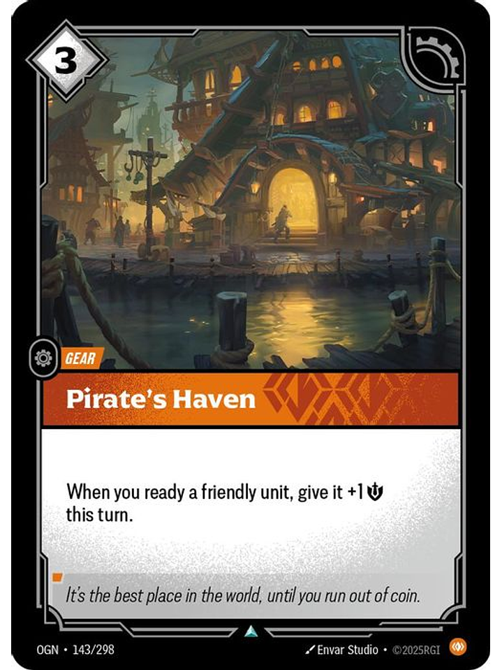 143/298 U Pirate's Haven (FOIL) 1
