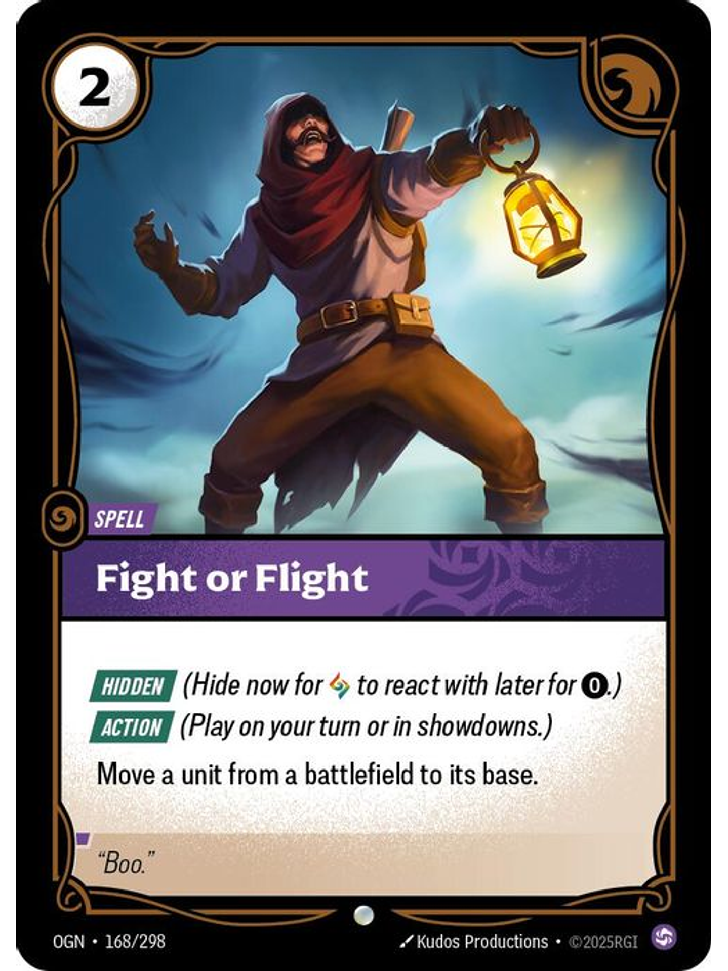 168/298 C Fight or Flight (FOIL) 1