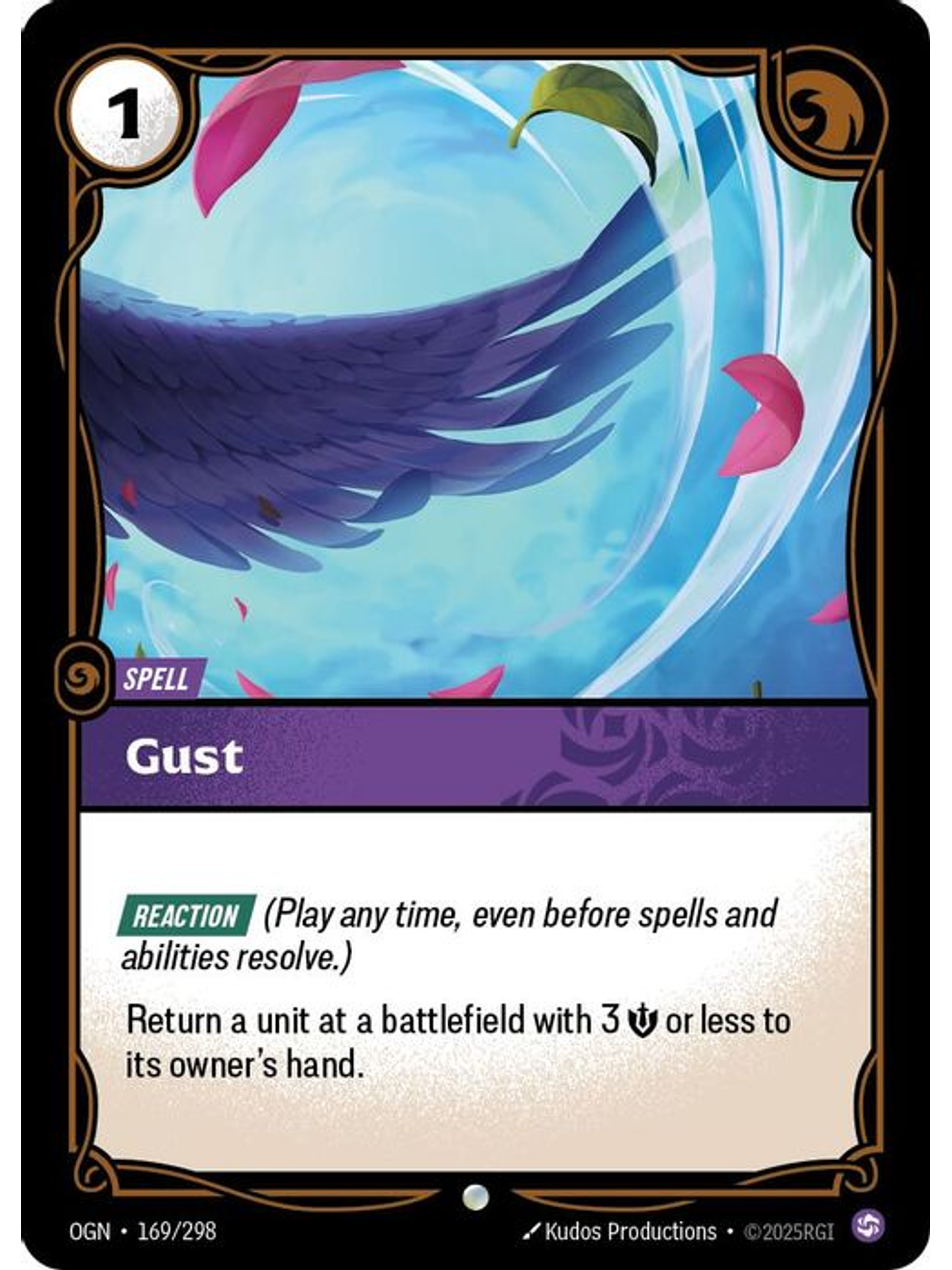 169/298 C Gust (FOIL) 1