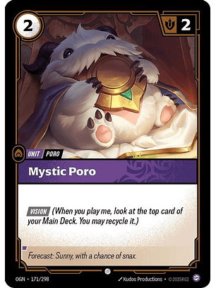 171/298 C Mystic Poro (FOIL)